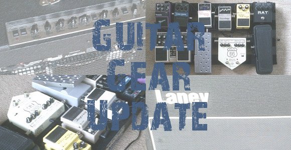 Guitar gear update