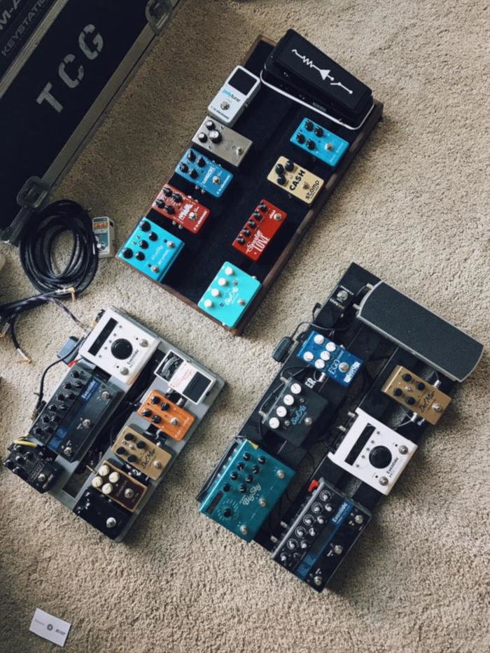 Mateus Asato pedalboards